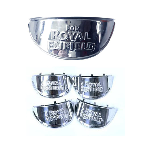 Royal Enfield Head Lamp peak and Indicator peak Combo Kit Chrome