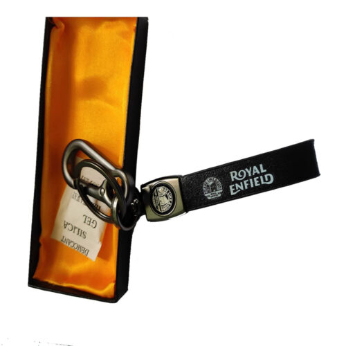 Leather keychain - with Keyrings - Image 2