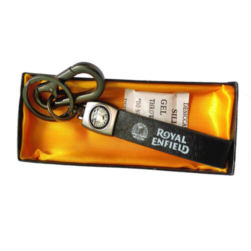 Leather keychain - with Keyrings