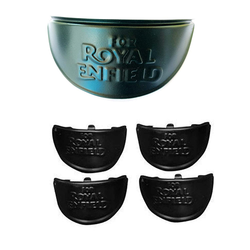 Royal Enfield Head Lamp peak and Indicator peak Combo Kit Black