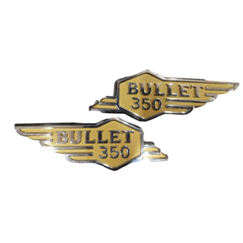 FUEL TANK DECAL 3D BADGE SET FOR BULLET 350 BS6 - Image 4
