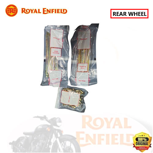 REAR WHEEL SPOKE & NIPPLE KIT- 112153/A