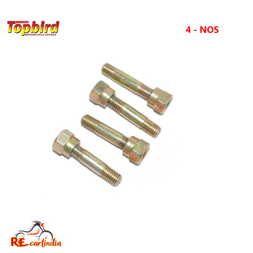 FORK LUG STUD WITH NUT STD SIZE - 4 NOS - Image 3
