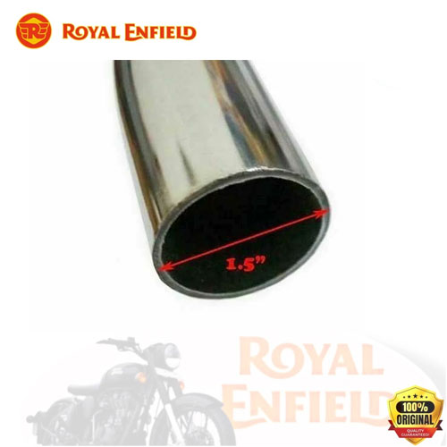 SILENCER BENT/EXHAUST PIPE STD PLATED - 144055 - Image 3