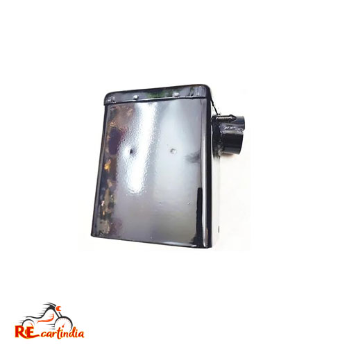 AIR FILTER BOX FOR OLD MODEL BULLET/STANDARD/MACHISMO -- BLACK - Image 3