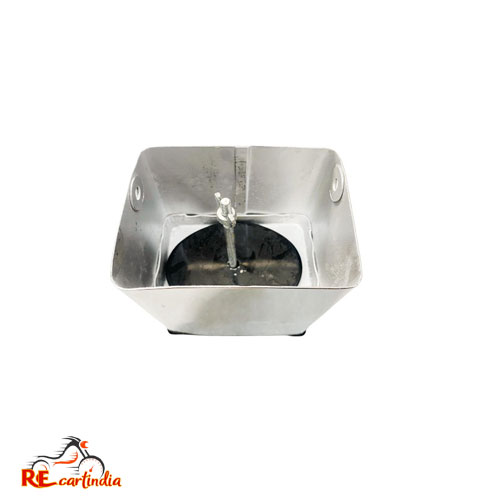 AIR FILTER BOX FOR OLD MODEL BULLET/STANDARD/MACHISMO -- CHROME PLATED - Image 3