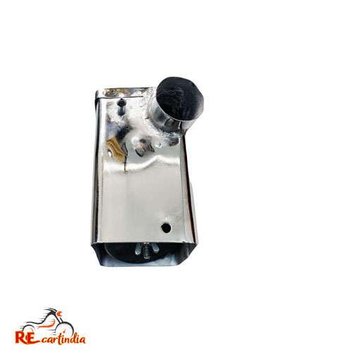 AIR FILTER BOX FOR OLD MODEL BULLET/STANDARD/MACHISMO -- CHROME PLATED - Image 4