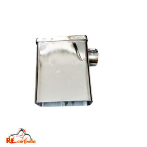 AIR FILTER BOX FOR OLD MODEL BULLET/STANDARD/MACHISMO -- CHROME PLATED