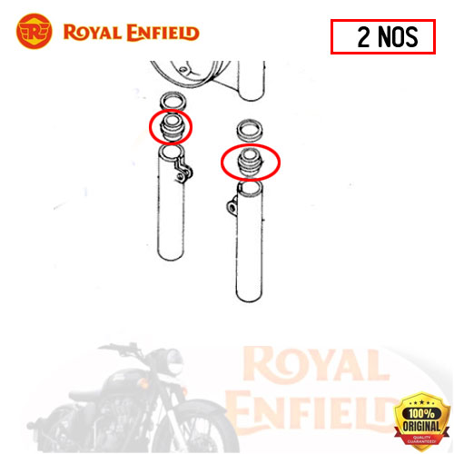 COVER TUBE BUSH SET OF 2 - 143906 - Image 3