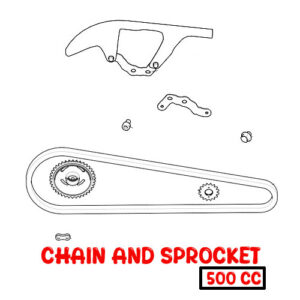 CHAIN AND SPROCKET - CLASSIC 500 CC