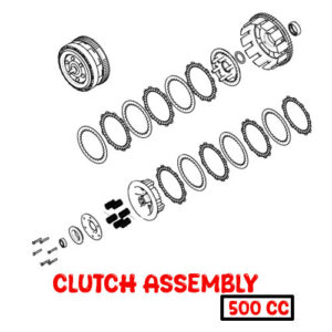 CLUTCH ASSEMBLY - CLASSIC 500 CC