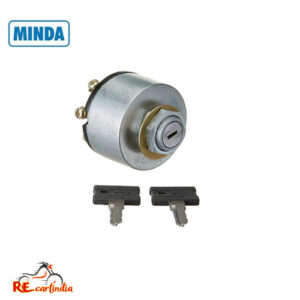 IGNITION STARTER SWITCH - W/O WIRE (2 KEYS)