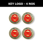 KEY LOGO 4 NOS FOR ROYAL ENFIELD