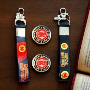 CLOTH KEY CHAIN WITH KEY LOGO COMBO