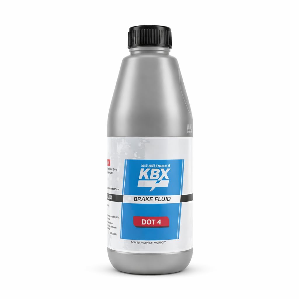 KBX DOT 4 Brake Fluid – Reliable Braking Performance- 100 ML