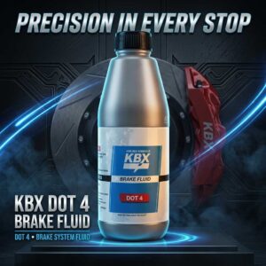 KBX DOT 4 Brake Fluid – Reliable Braking Performance- 100 ML
